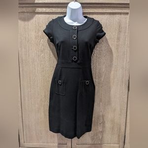 Banana Republic black Jackie O style dress - 0 petite